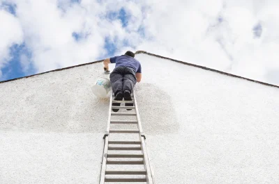 Peinture extérieure à Chiché — façades et ravalement